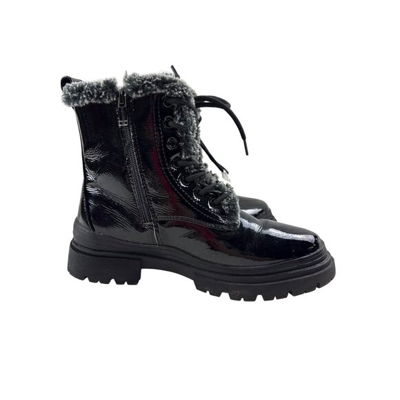 Aquatherm Lyn Women's Boots Faux Fur Waterproof Black Temp Rated Size 8 NEW - Picture 2 of 10